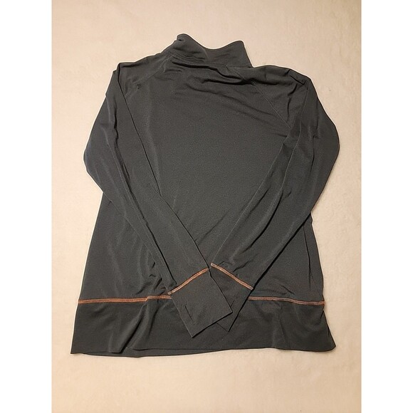 NCAA Texas Longhorns Long Sleeve XL Mens Circuit, Charcoal Orange 1/4 Zip - Picture 4 of 7